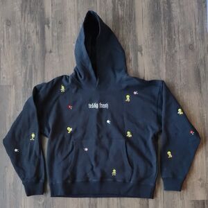 NWT Teddy Fresh x Looney Tunes Black Tweety Hoodie Size M